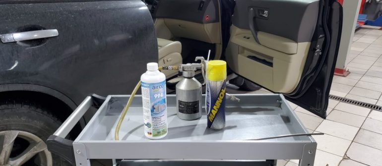 Система очистки кондиционера и испарителя airco well